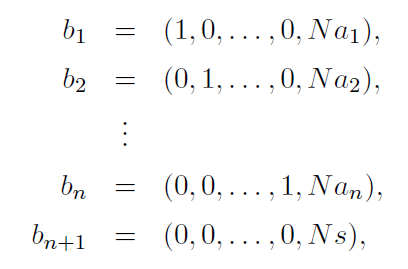 LO algorithm의 Input